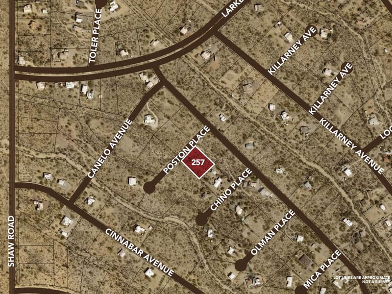 ±1.05 AC, 14041 S Poston Place 257, Tucson, AZ