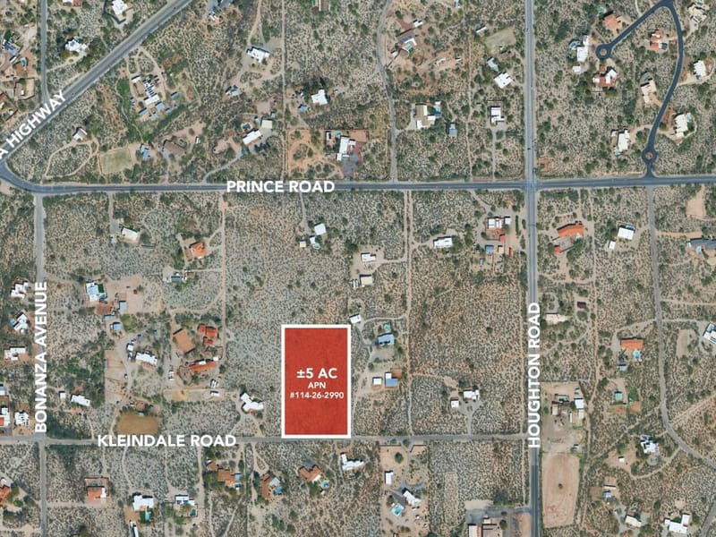 5 AC E. Kleindale Road -, Tucson, AZ 85749