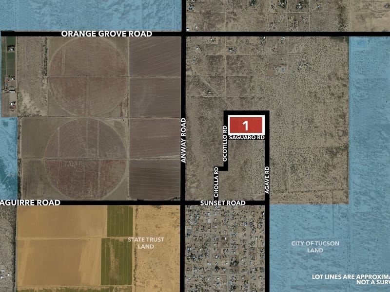 21.7 Acres, W Saguaro & Agave Road 1, Marana, AZ