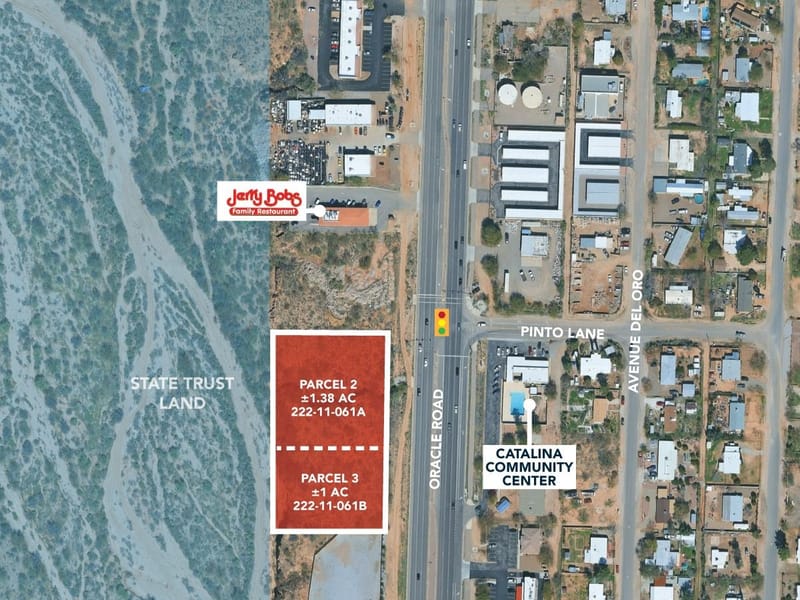 ±2.3 AC, 16527 N Oracle Road, Tucson, AZ