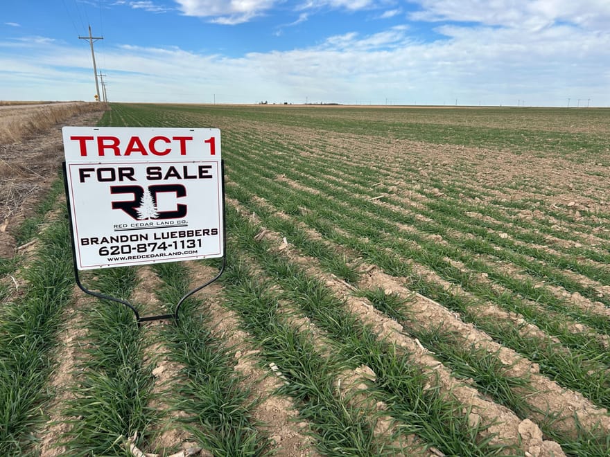 AUCTION 189+/- ACRES (TRACT 1 OF 3) GREELEY COUNTY, KANSAS