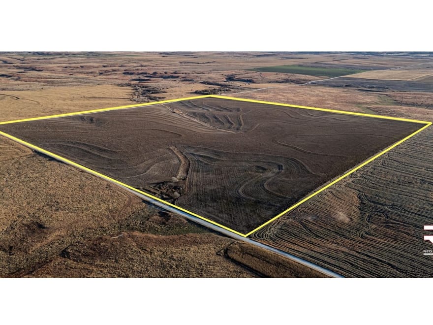 ONLINE AUCTION: 157 +/- Acres of Prime Dryland Tillable In Rooks County, KS (Tract 1 of 3)