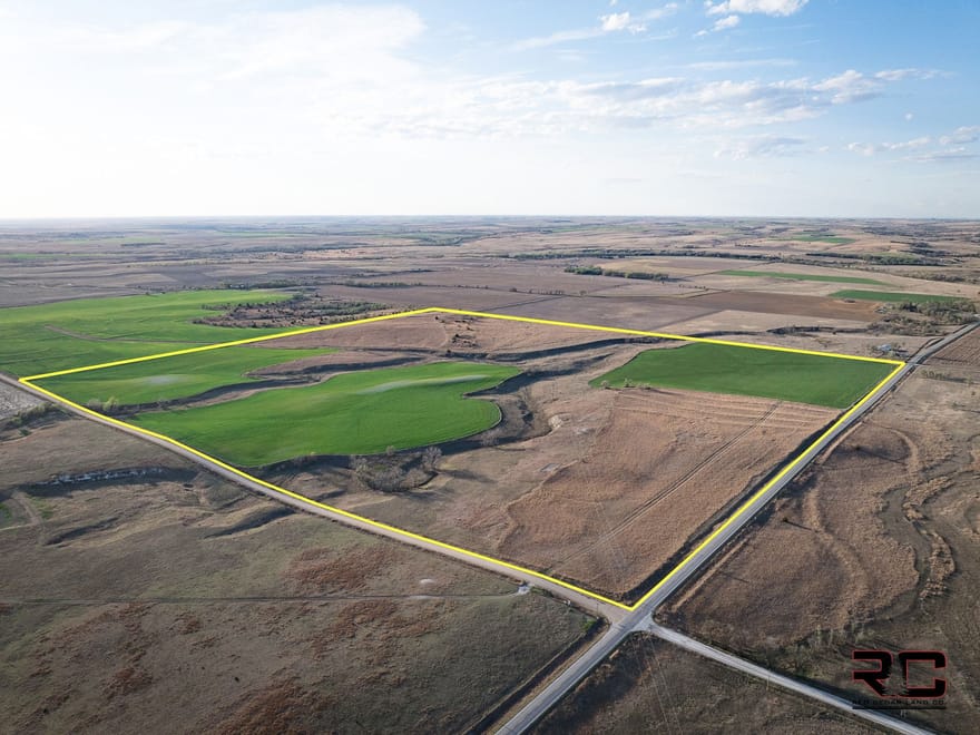 155.5 +/- Acres With Highway Access, Hunting Opportunities, & Tillable Income In Ellis County, KS