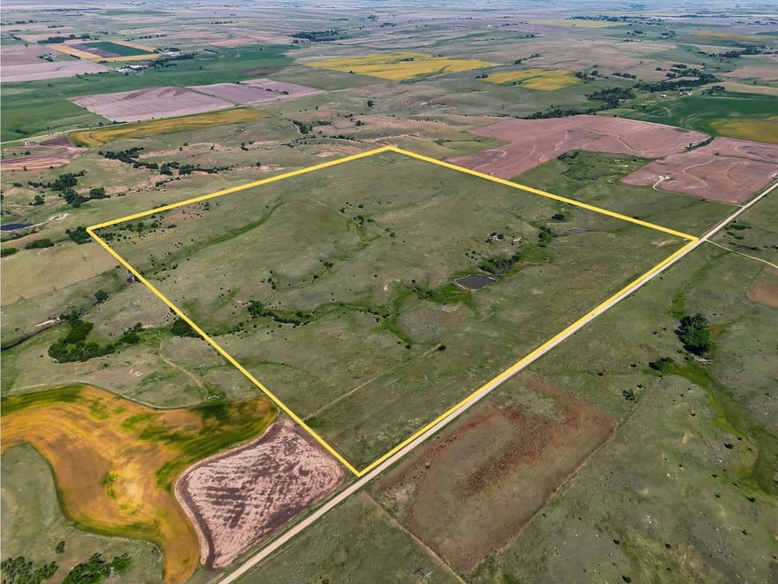 Auction: 158+/- Acres of Pasture Ground in Russell County, Ks. (Tract 1 of 4)