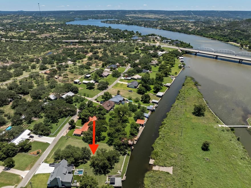 Inks Lake Waterfront Lot