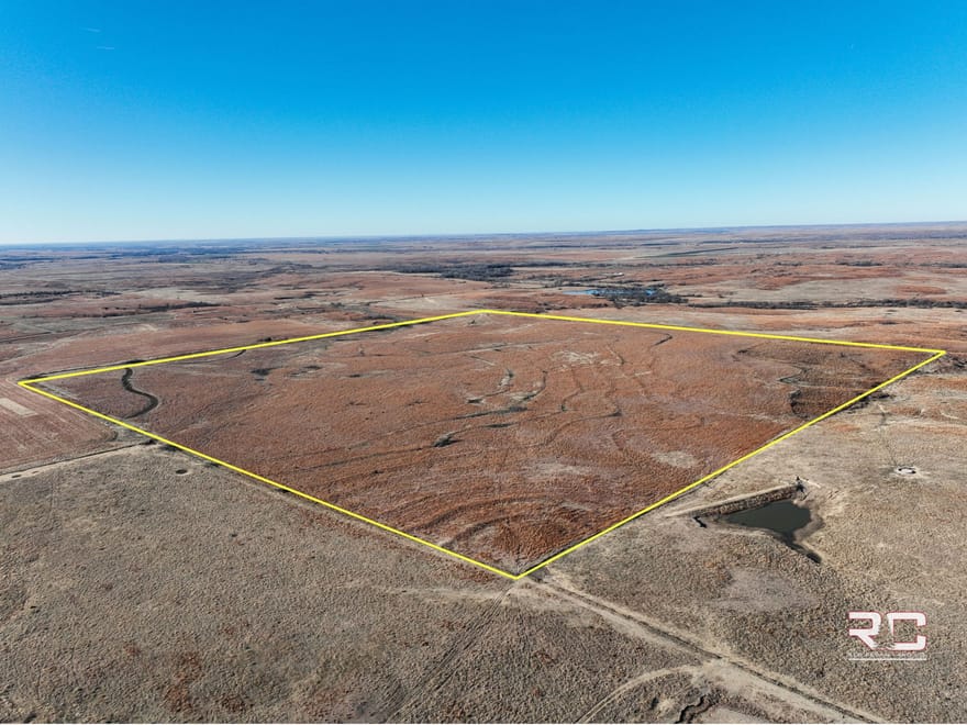 AUCTION: 163+/- Acres of Excellent Pasture Grass & Hunting in Kiowa County, KS