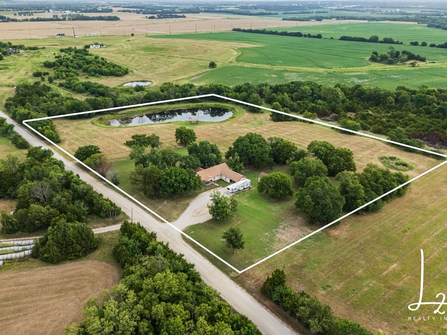 Peaceful Country Living on 10± Acres with a Stocked Pond and Room to Roam Montgomery County Kansas!!