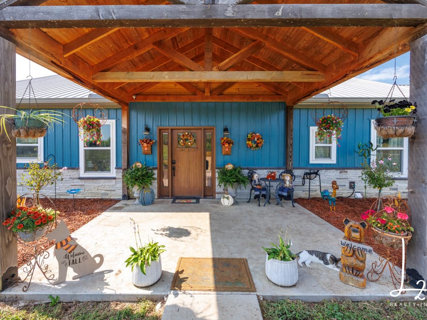 ICF home on 19 acres