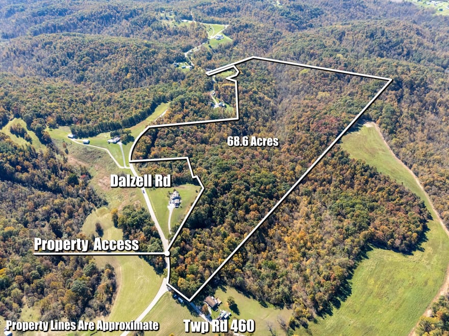 Dalzell Rd - 68 Acres