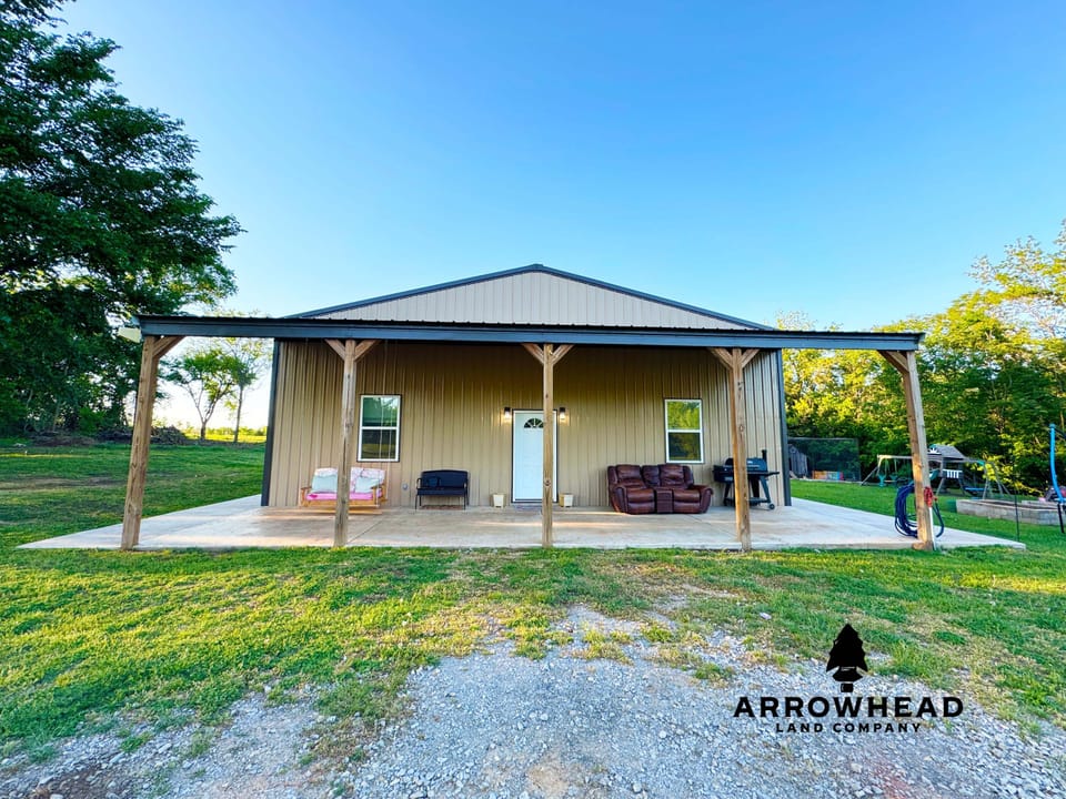 Barndo on River Bottom Acreage