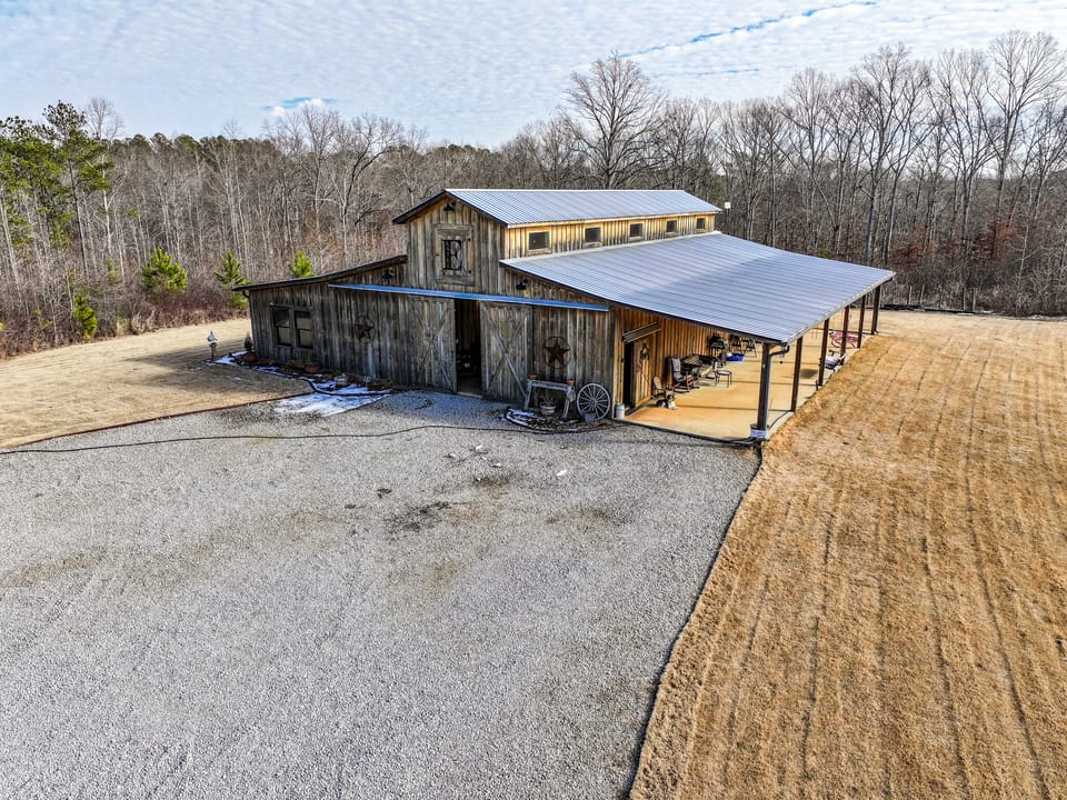 Tallapoosa River Farm With Barndominium