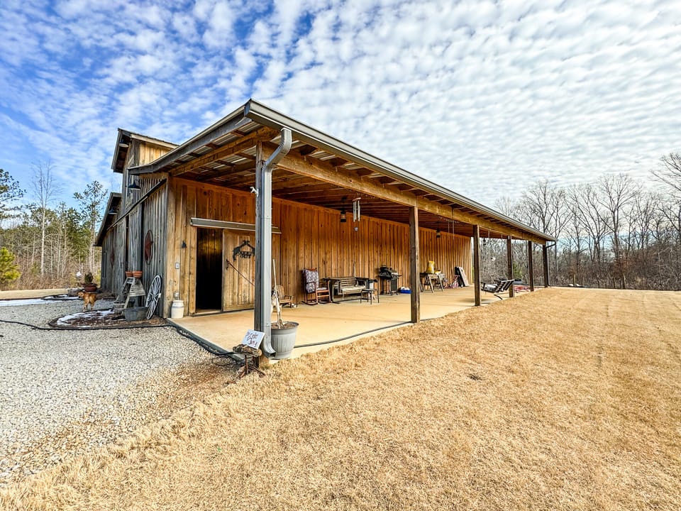 Tallapoosa River Farm With Barndominium