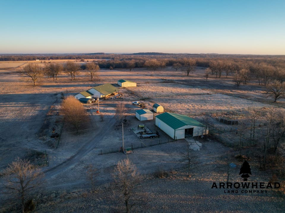Turn-key Ranch Bordering Oologah Wildlife Reserve
