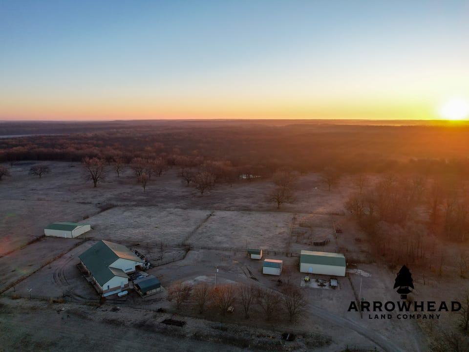 Turn-key Ranch Bordering Oologah Wildlife Reserve