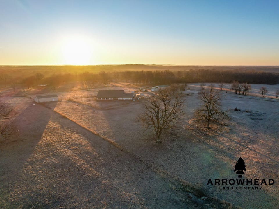 Turn-key Ranch Bordering Oologah Wildlife Reserve