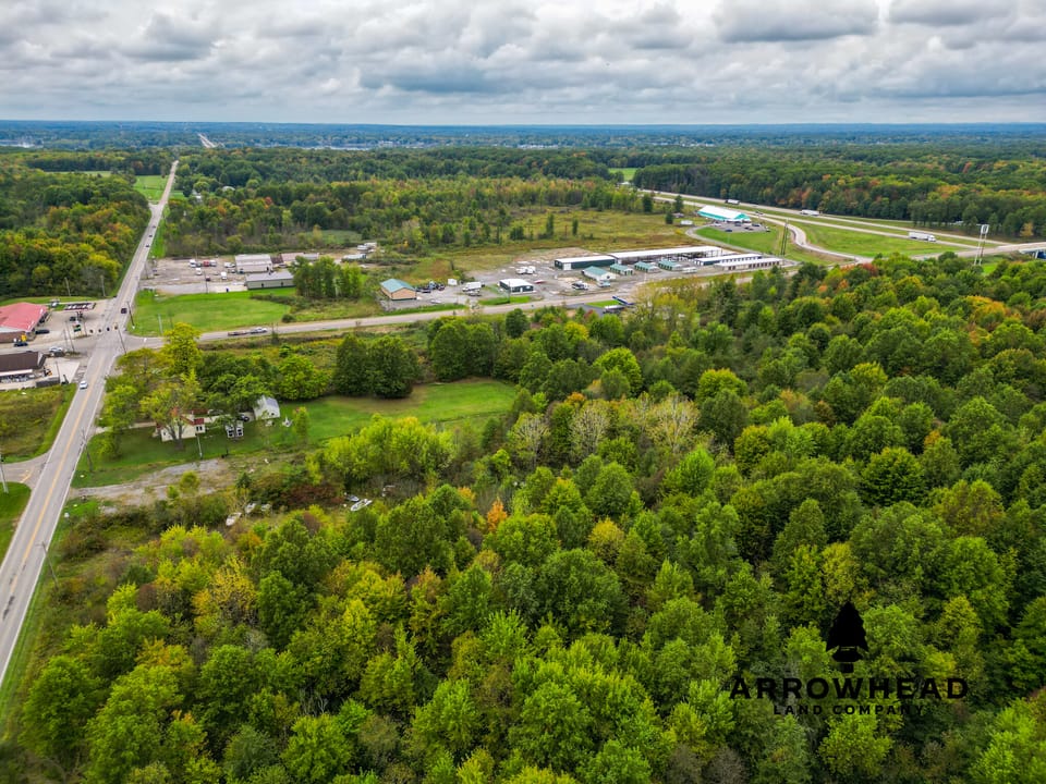 Excellent Location for Business, Retail, or Investment. Frontage on Two Roads!