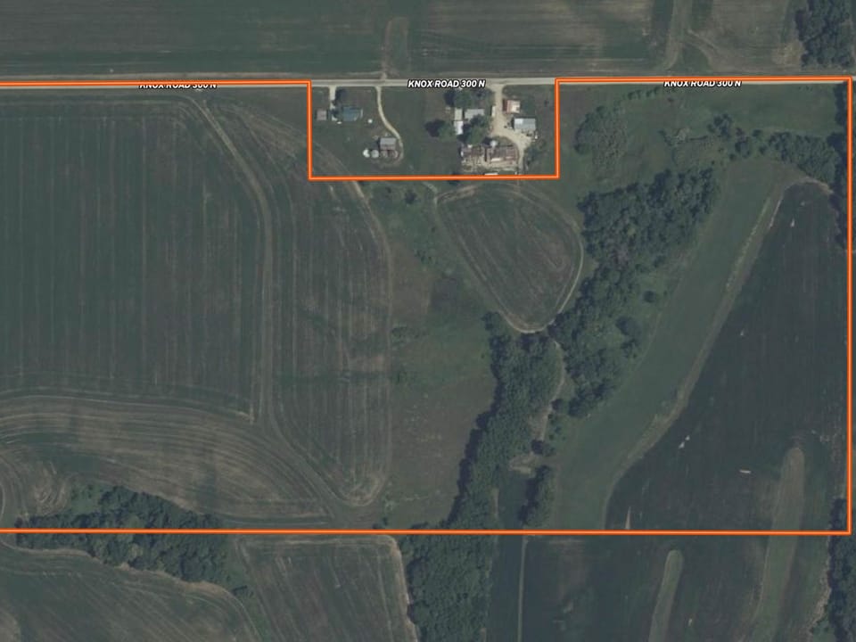 Knox Il 73 Acres Land For Sale Aerial 1