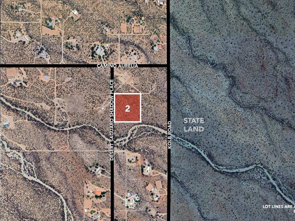 22 Ac Sahuarita Zoom In Lot 2